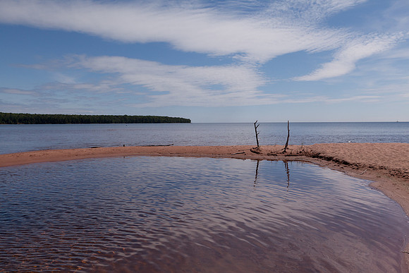 Julian Beach - Looking East
